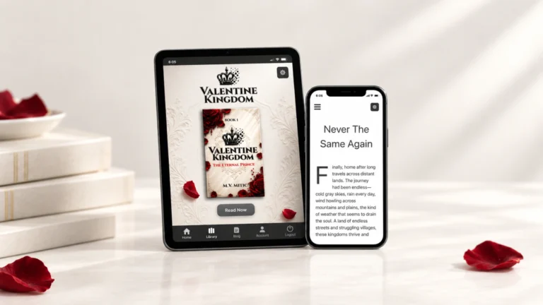The Valentine Kingdom App and Reading Experience