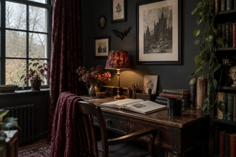 How to Create a Gothic Reading Corner for Halloween